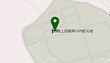 陸上自衛隊川内駐屯地の地図画像