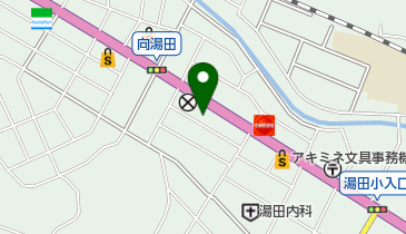 湯之元ファミリー温泉の地図画像