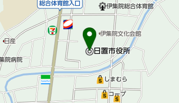 日置市 中央公民館の地図画像