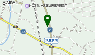 ふく福伊集院店の地図画像