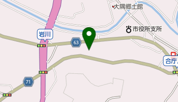 馬場身体均整院の地図画像