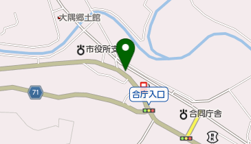 和田金物店の地図画像