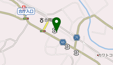 天理教岩川分教会の地図画像