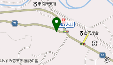 土改連大隅支部の地図画像