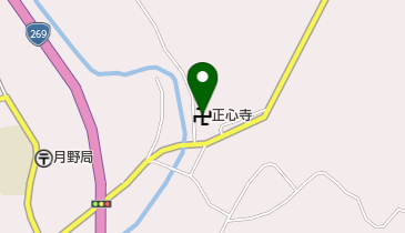 正心寺の地図画像