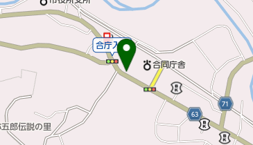 大保タクシーの地図画像