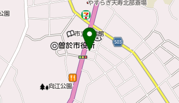 カナリヤ美容院の地図画像