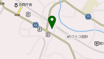 冨岡理容所の地図画像