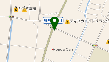作業服安全地帯の地図画像