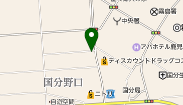 グリーンショップ八ケ代の地図画像