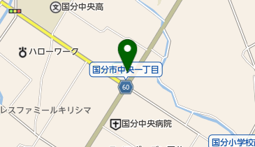 中央園芸の地図画像