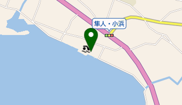 小浜地区公民館の地図画像