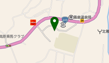 高千穂地区公民館の地図画像