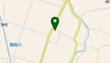 松永地区公民館の地図画像