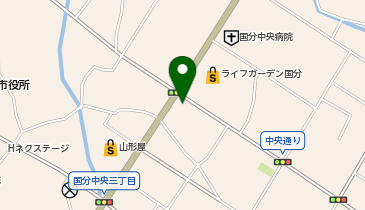 靴のアサヒ屋の地図画像