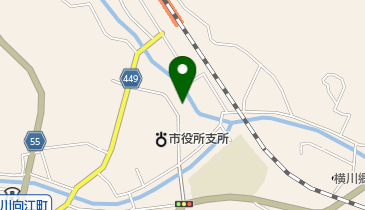 横川銃砲火薬店の地図画像