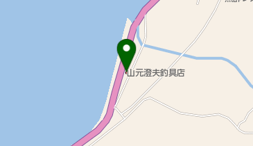 山元釣具店の地図画像