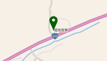 福地建設株式会社の地図画像