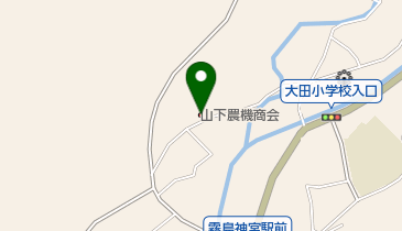 有限会社山下農機商会の地図画像