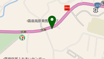 森のパン屋さんの地図画像