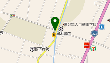 メガネ21隼人店の地図画像