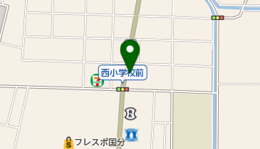 ヘアーサロンタナカの地図画像
