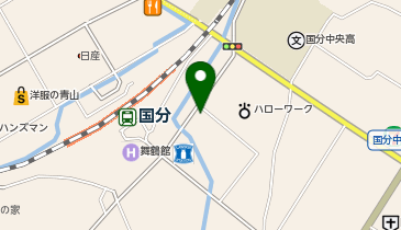 ブレカフェの地図画像