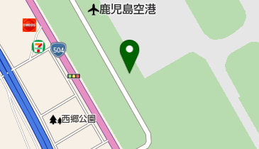 ロイヤル鹿児島空港店レストラン売店の地図画像