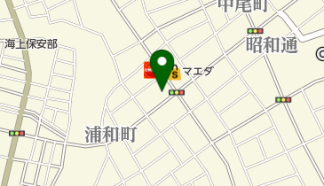 有限会社安栄の地図画像