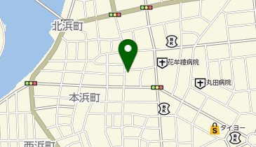 しこなや玩具店の地図画像