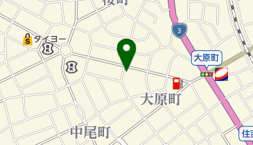 横須ラジオ店の地図画像