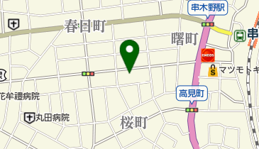 くしきのドライの地図画像