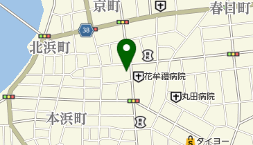 勝目メガネコンタクトの地図画像