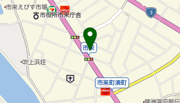 下田平精肉店の地図画像