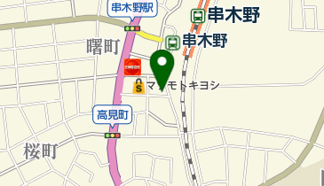 ロマンフーズバーの地図画像