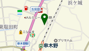 カトレア美容室の地図画像