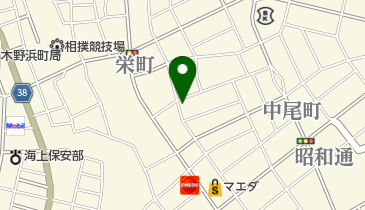 K美容室の地図画像