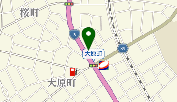 さきやま美容室の地図画像
