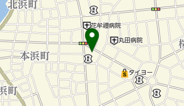 レンタルビデオコミックファミリーの地図画像