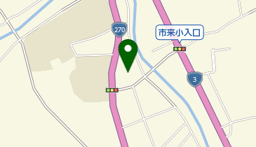 市来体育館の地図画像