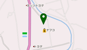サンクリーン 内山田店の地図画像