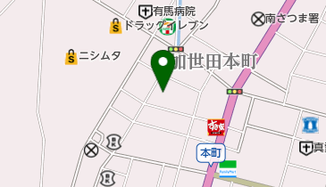 クロロフイル加世田美顔教室アイの地図画像