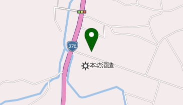 本坊酒造株式会社 津貫蒸溜所の地図画像
