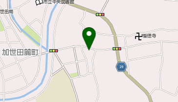 上園食料品店の地図画像