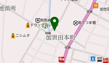 ラウンジしのの地図画像