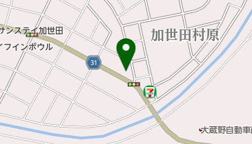 花の幸花園の地図画像