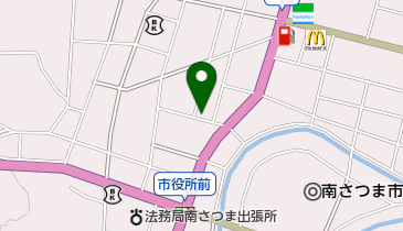 越牟田整骨院の地図画像