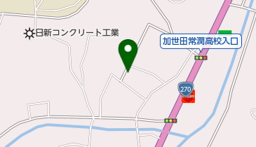 ひまわり美容室の地図画像