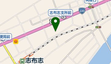 カトリック志布志教会の地図画像