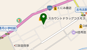 ランドリーハウスすいとぴぃーの地図画像